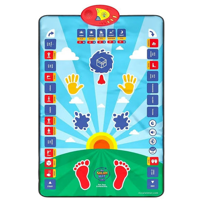 Islamic Salah Mat - Interactive Kids Prayer Mat for Children Education